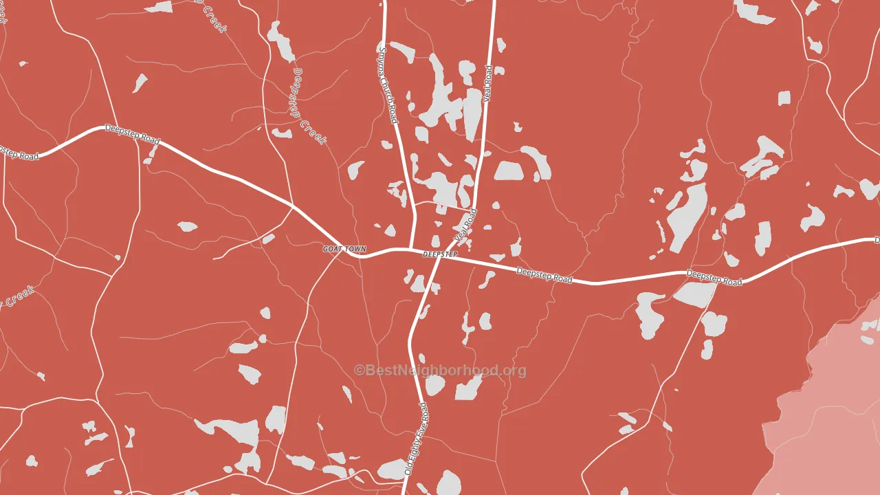 Deepstep, GA block-group political-lean map
