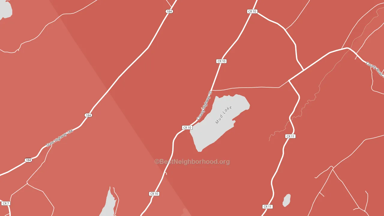 DePeyster, NY block-group political-lean map
