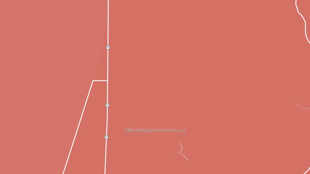 Diamond Lake Junction, OR block-group political-lean map