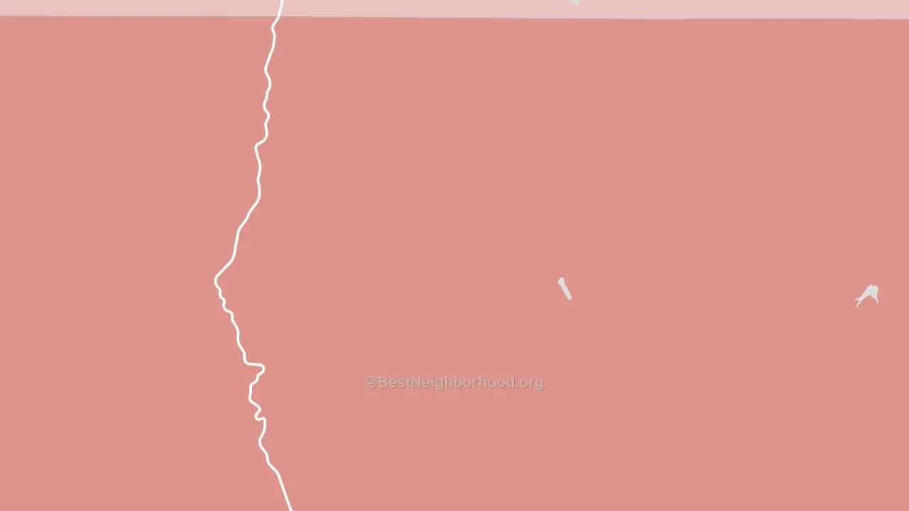Doyleville, CO block-group political-lean map