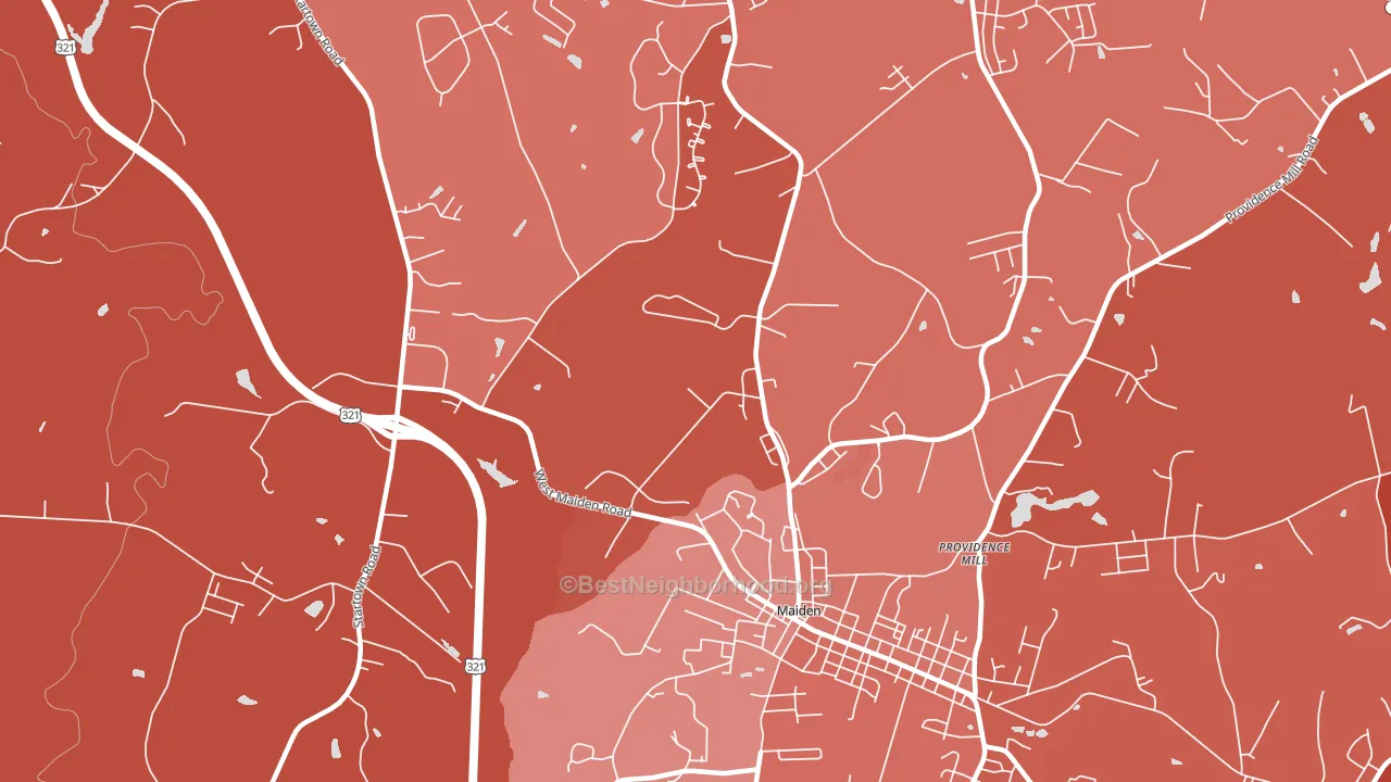 Duan, NC block-group political-lean map