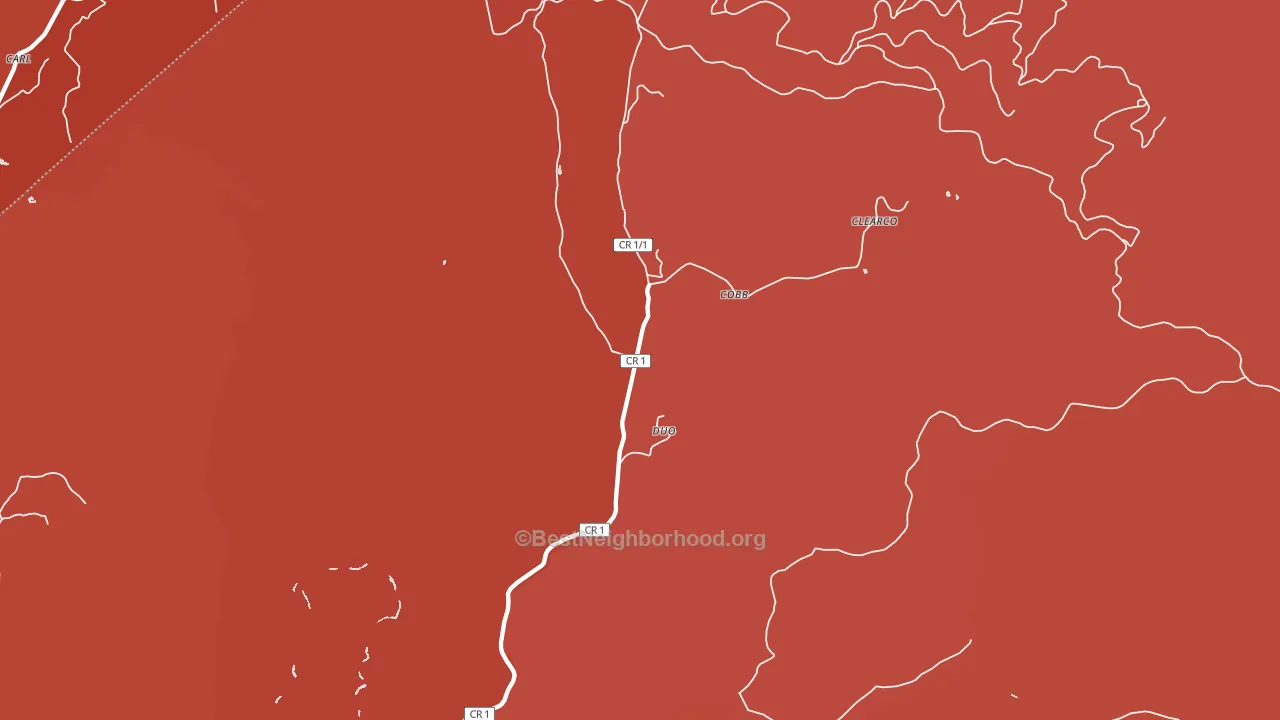 Duo, WV block-group political-lean map