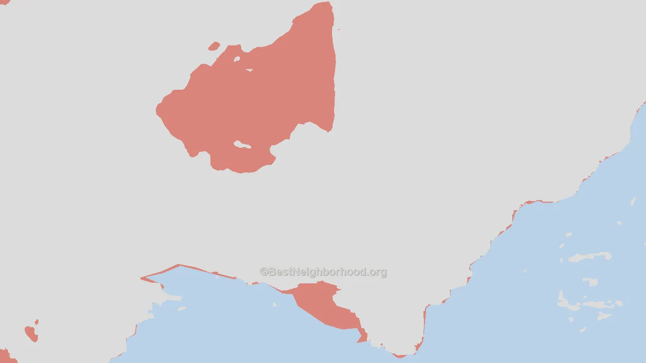 Elfin Cove, AK block-group political-lean map
