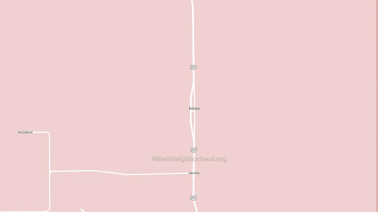 Encino, TX block-group political-lean map