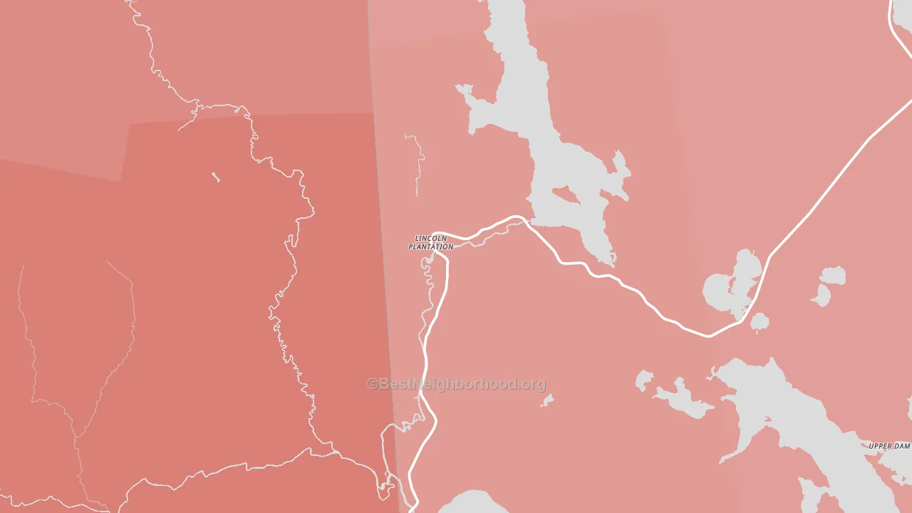 Errol, ME block-group political-lean map
