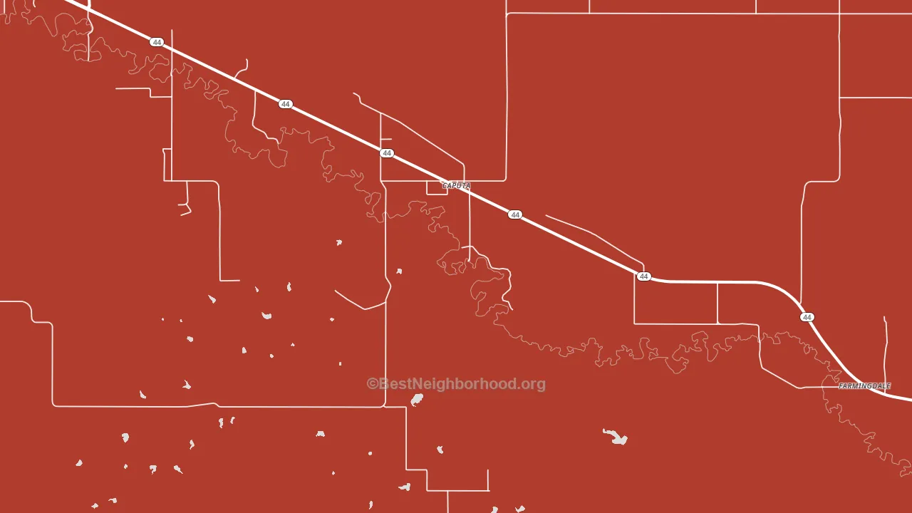 Farmingdale, SD block-group political-lean map