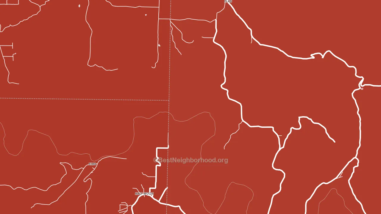 Flag, AR block-group political-lean map