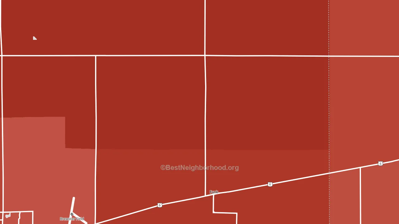 Funk, NE block-group political-lean map