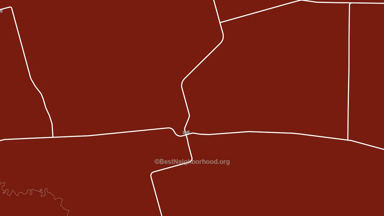 Gail, TX block-group political-lean map