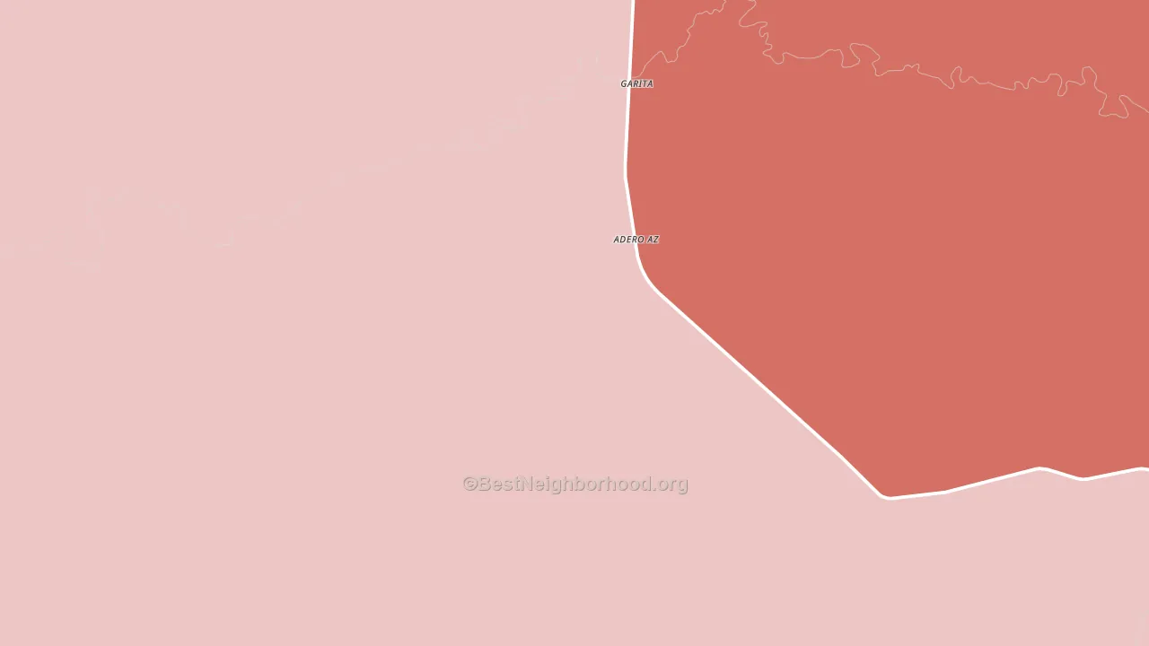 Garita, NM block-group political-lean map