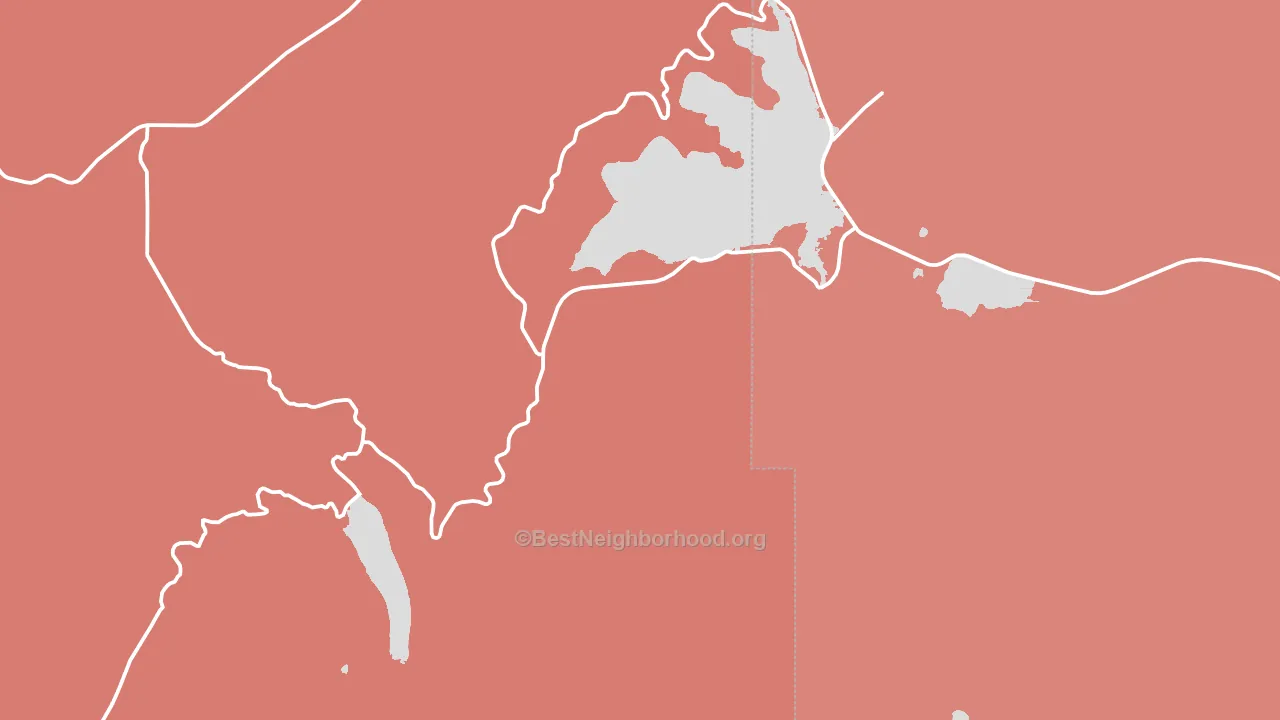 Georgetown, MT block-group political-lean map