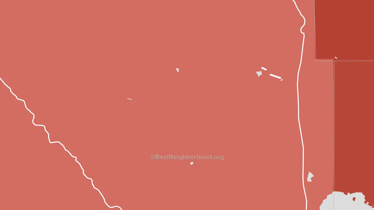 Gerlach, NV block-group political-lean map