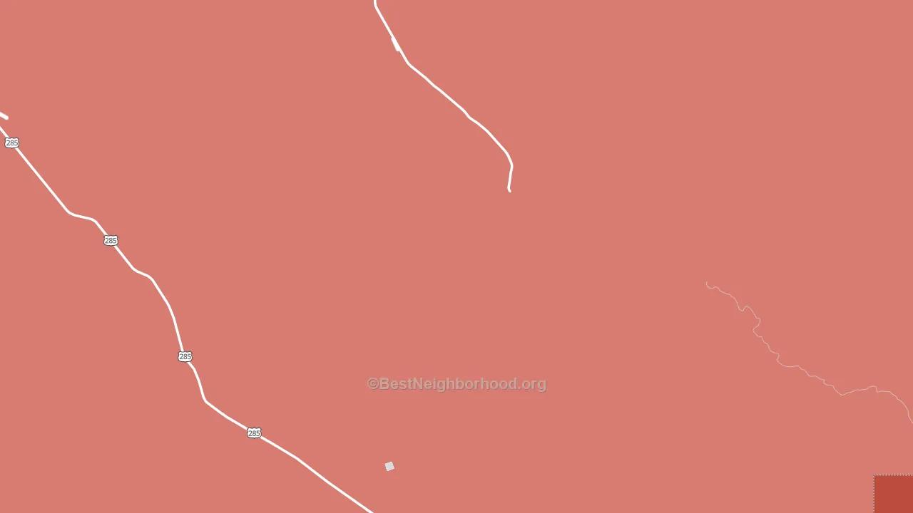 Girvin, TX block-group political-lean map