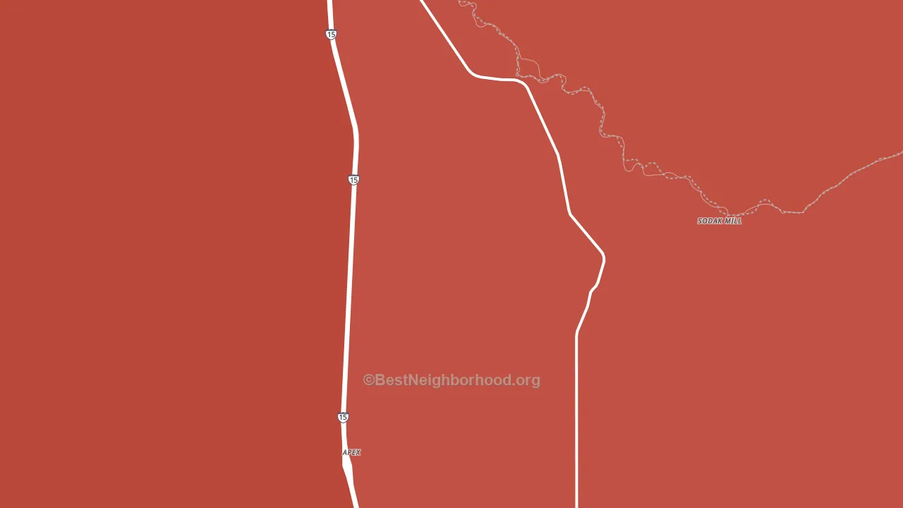 Glen, MT block-group political-lean map