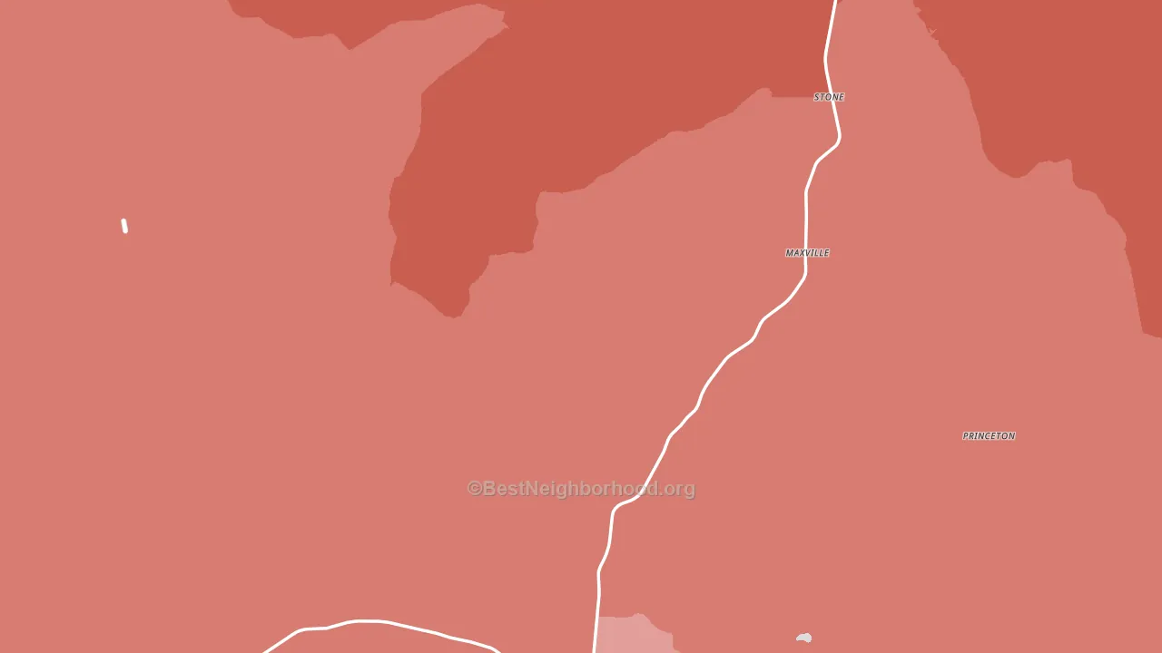 Granite County, MT block-group political-lean map