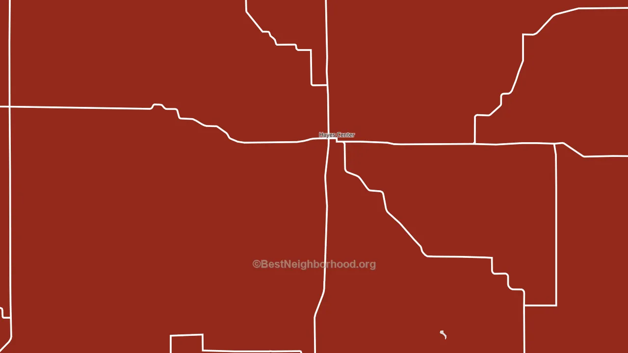 Hamlet, NE block-group political-lean map