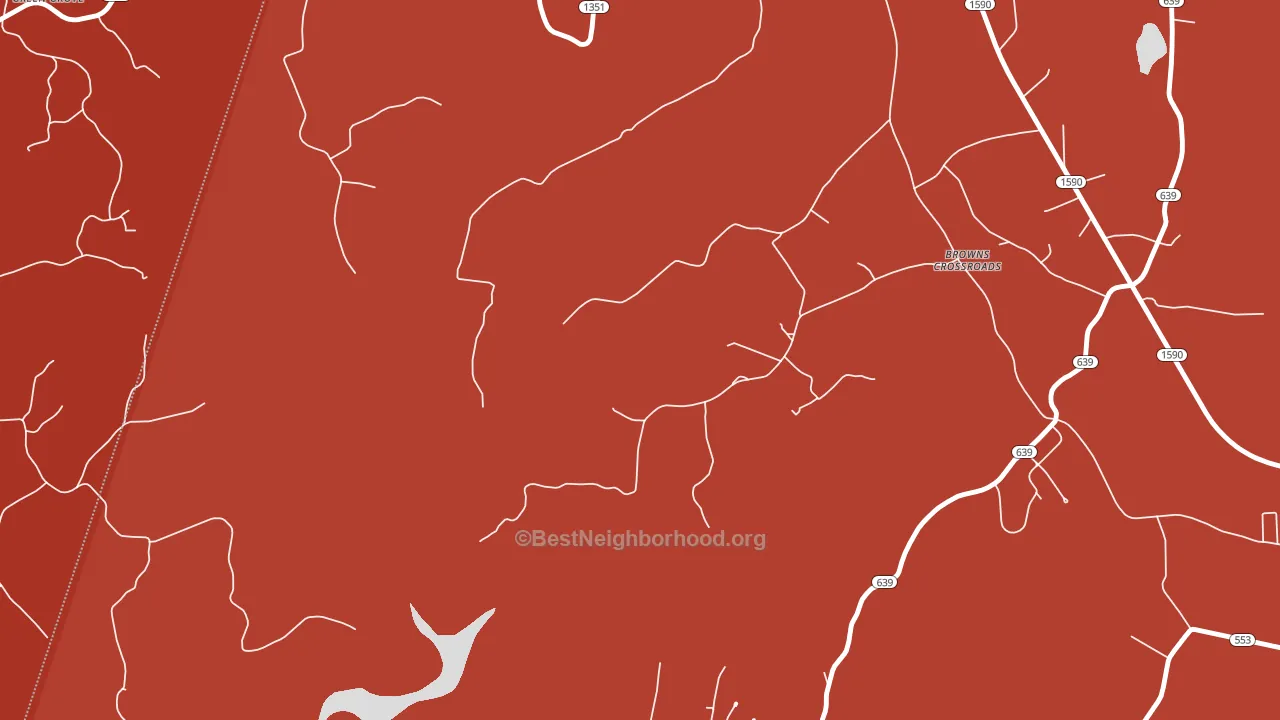 Highway, KY block-group political-lean map