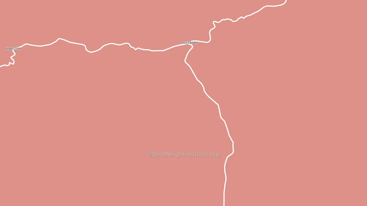 Hillsboro, NM block-group political-lean map