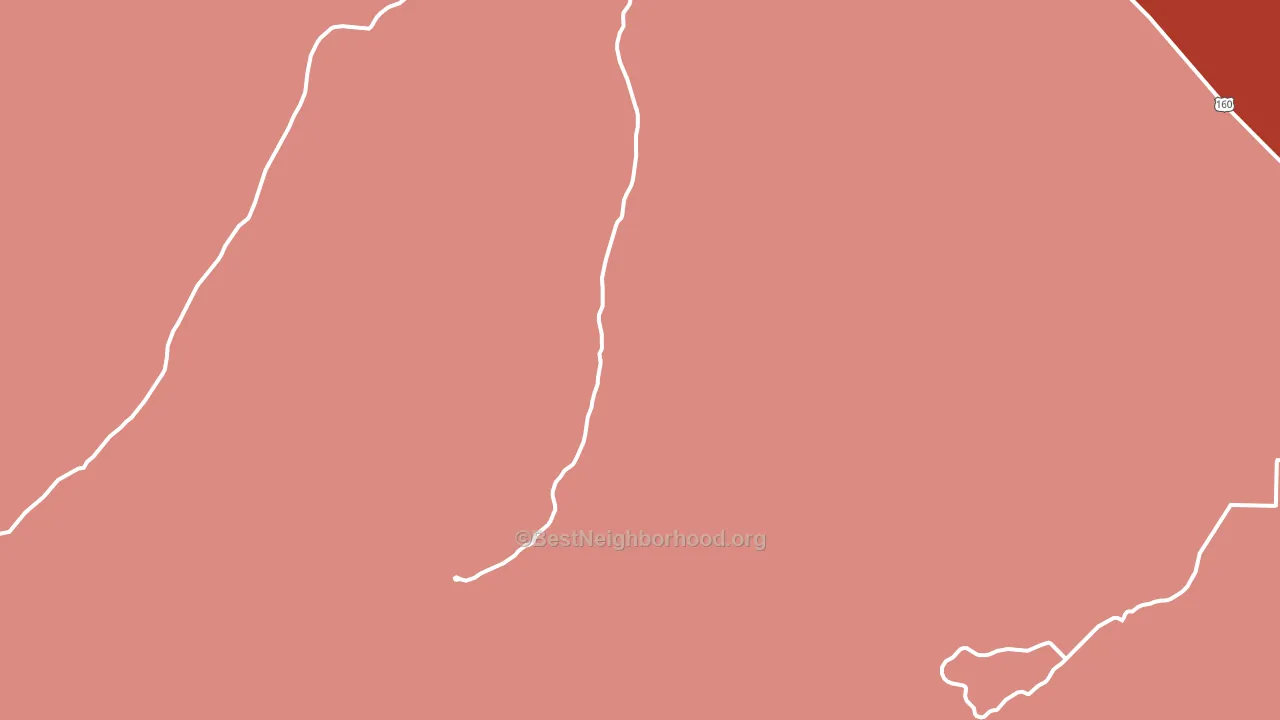 Homelake, CO block-group political-lean map