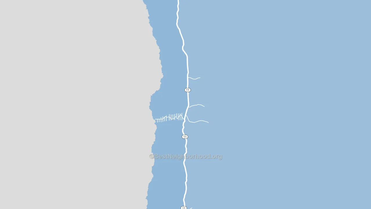 Hookena, HI block-group political-lean map