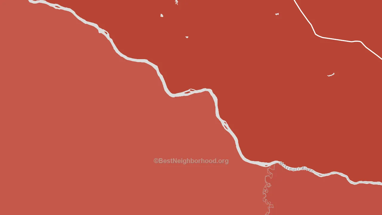 Iliad, MT block-group political-lean map