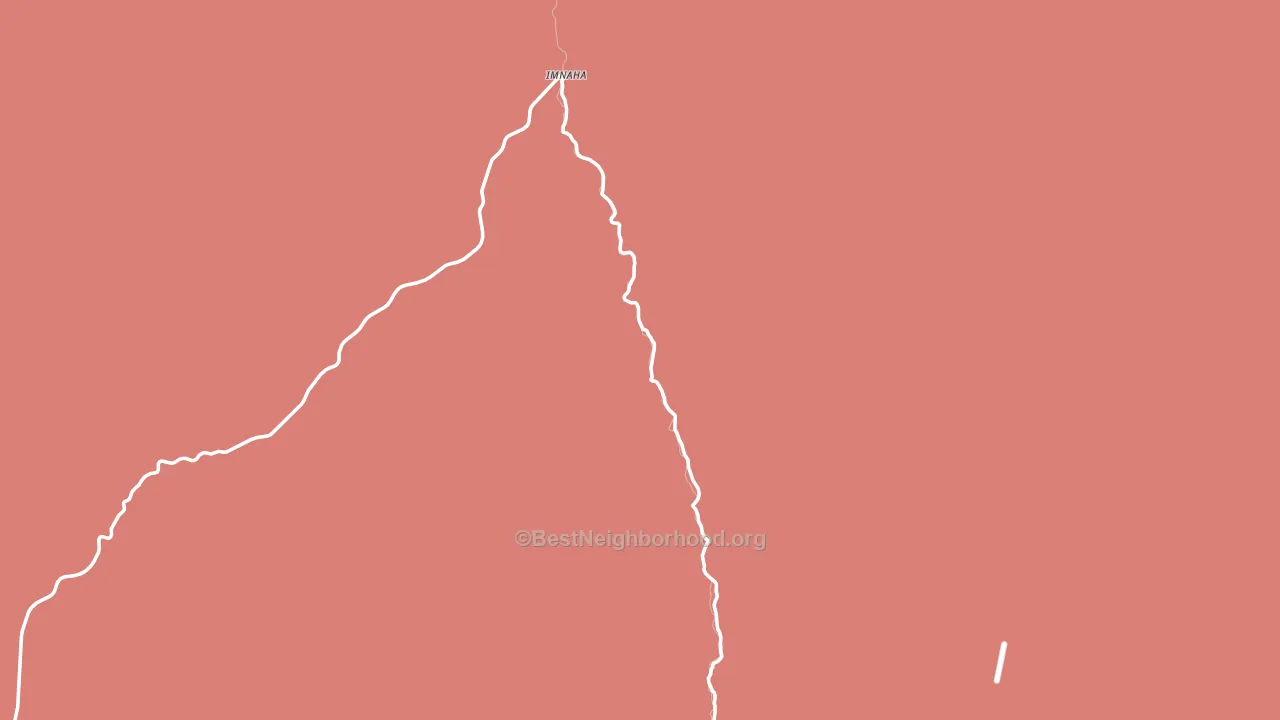 Imnaha, OR block-group political-lean map