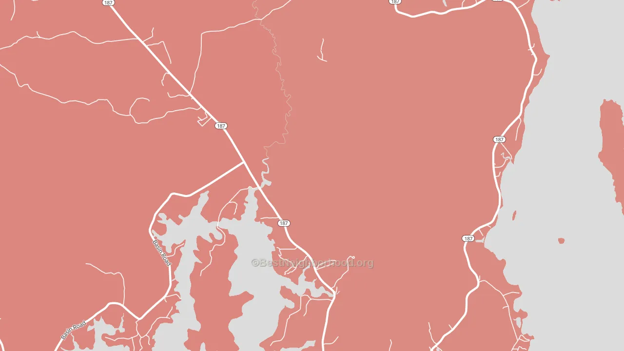 Indian River, ME block-group political-lean map