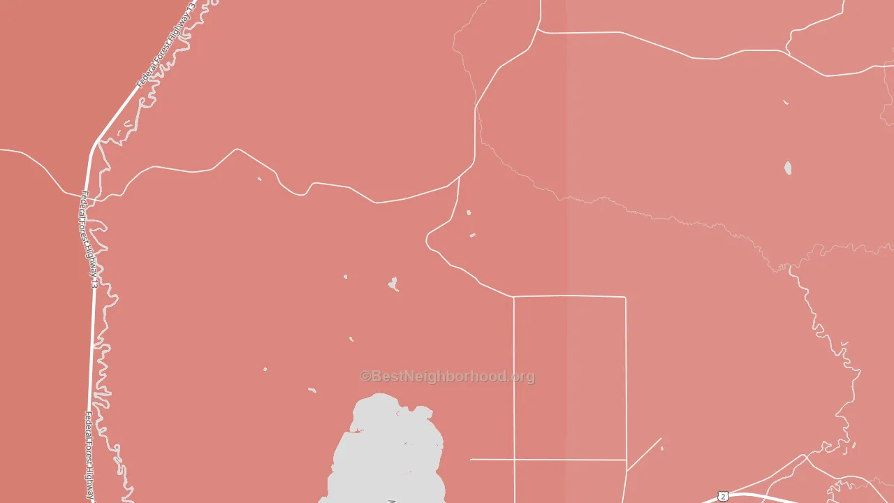 Isabella, MI block-group political-lean map