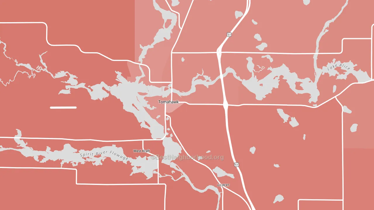 Jersey City, WI block-group political-lean map