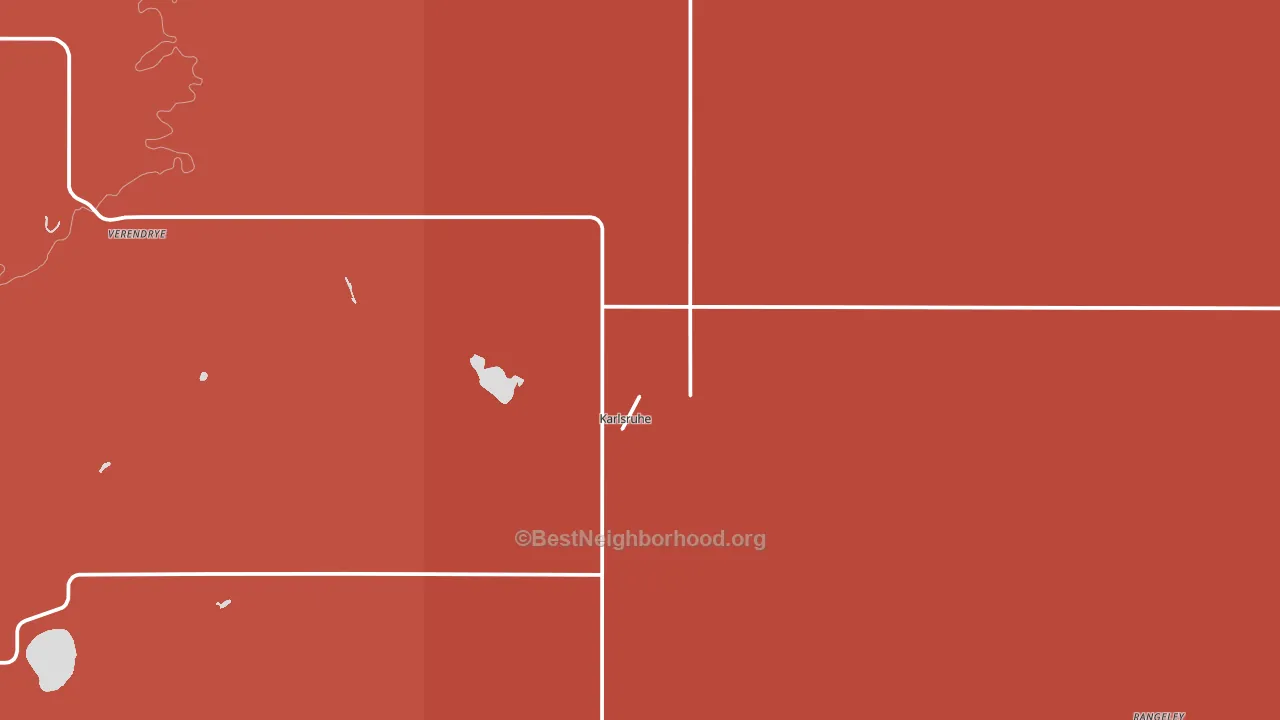 Karlsruhe, ND block-group political-lean map