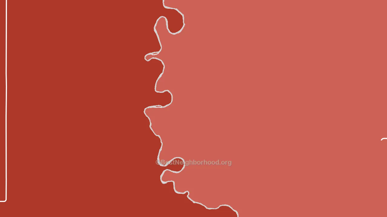 Kent, OR block-group political-lean map