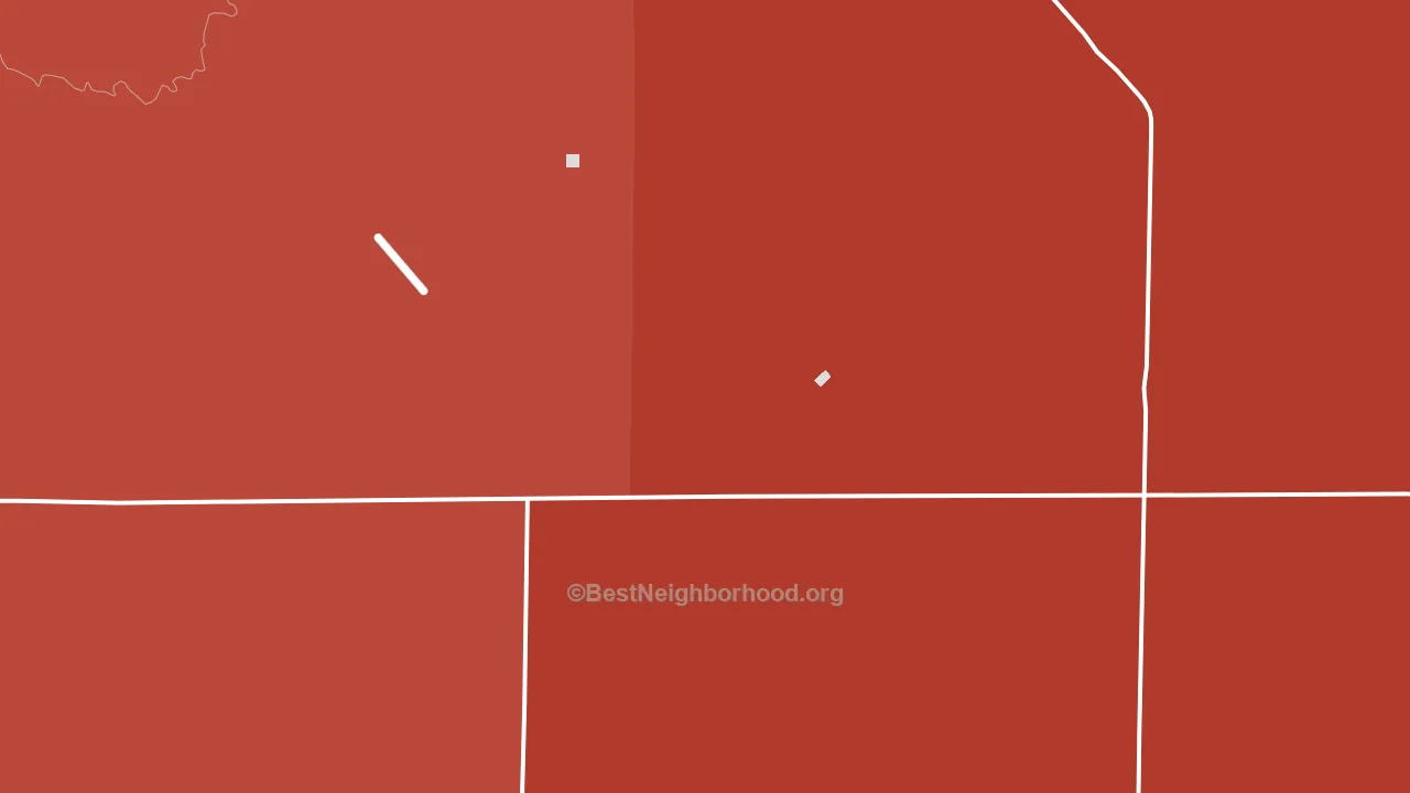 Keota, CO block-group political-lean map