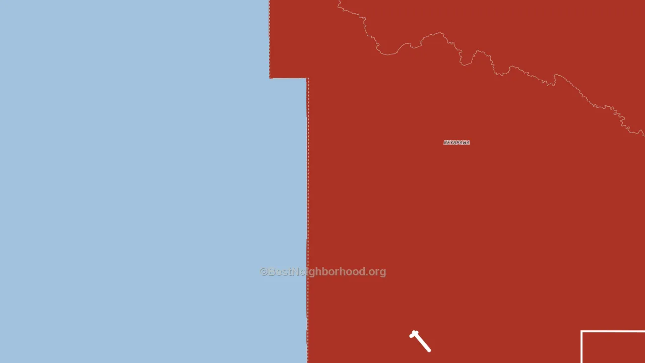 Keyapaha, SD block-group political-lean map