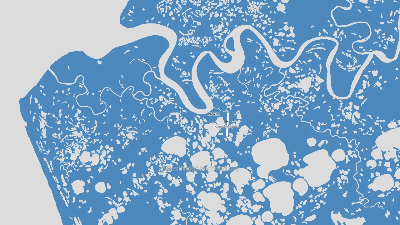 Kipnuk, AK block-group political-lean map