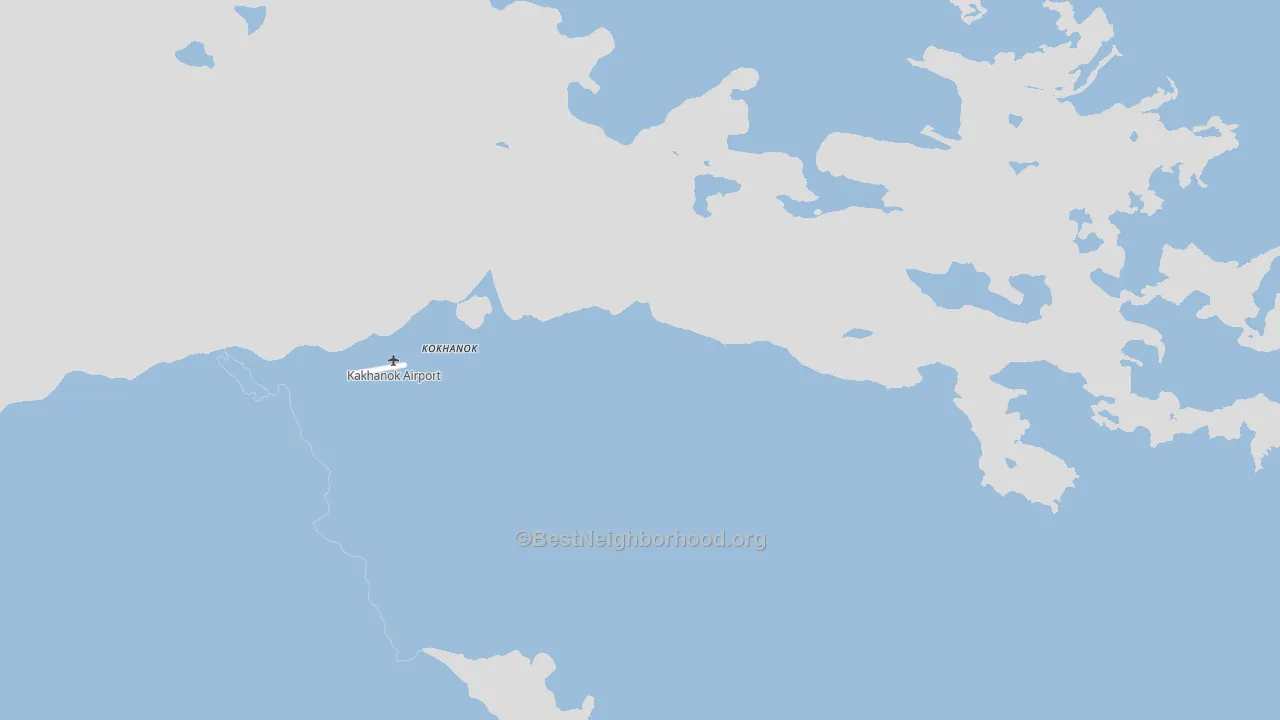 Kokhanok, AK block-group political-lean map