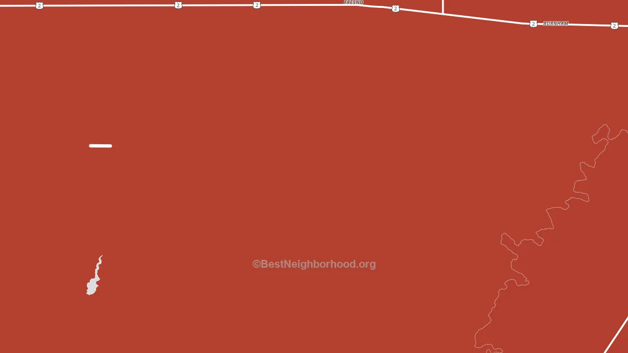 Kremlin, MT block-group political-lean map