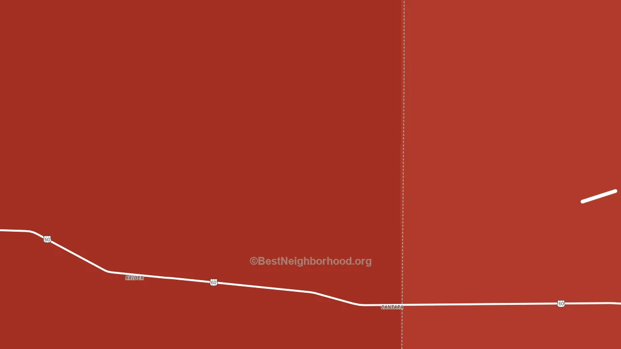 Krider, NM block-group political-lean map