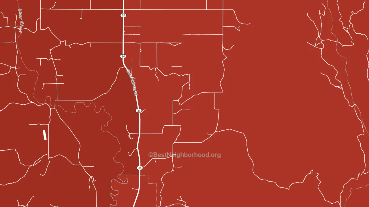 Lago, ID block-group political-lean map