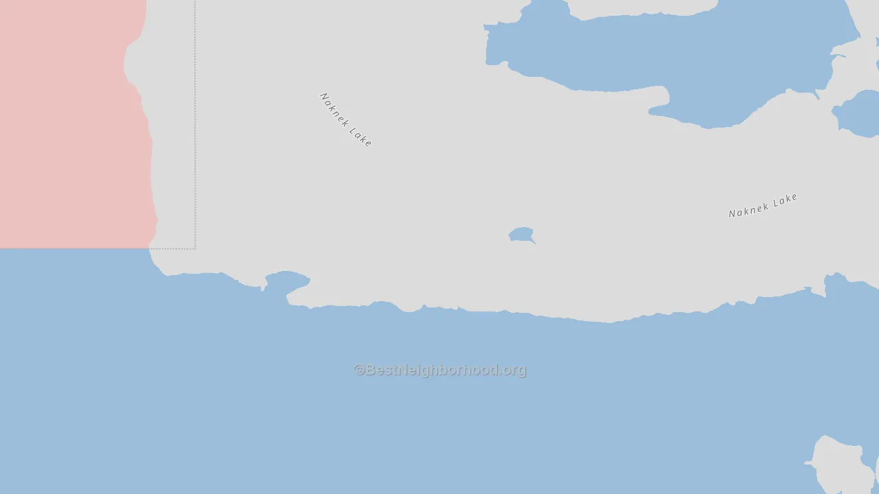 Lake and Peninsula Borough, AK block-group political-lean map