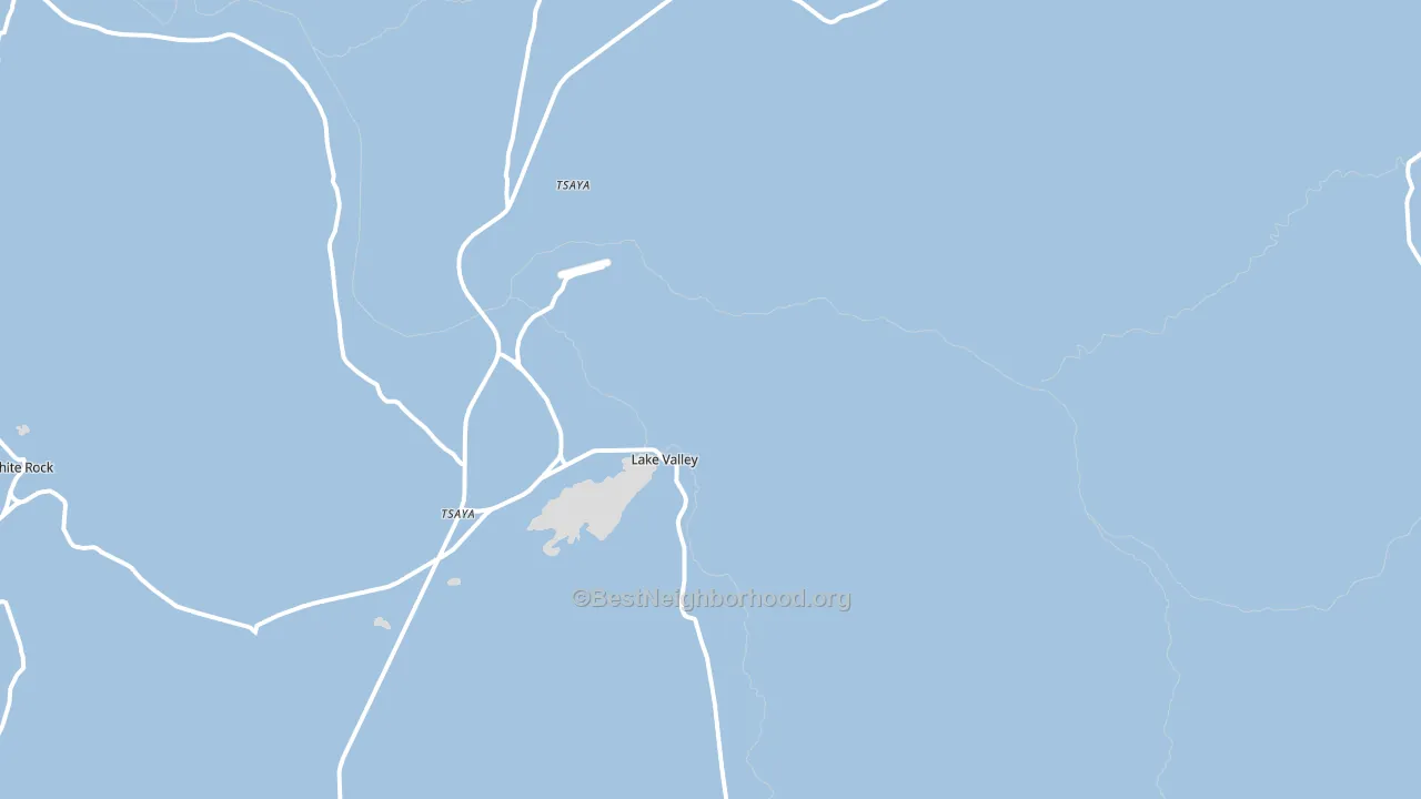 Lake Valley, NM block-group political-lean map