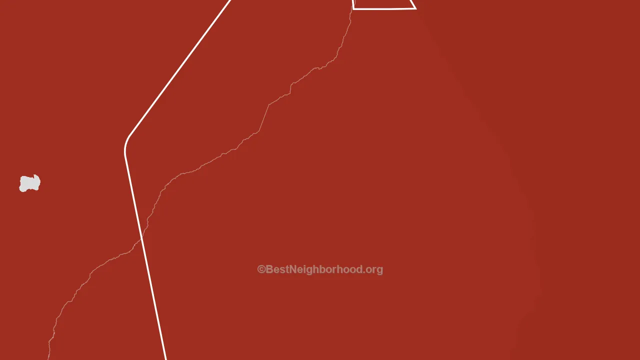 Lander County, NV block-group political-lean map