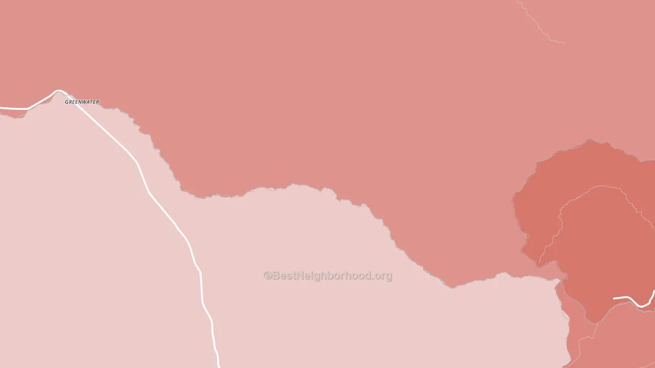 Lester, WA block-group political-lean map