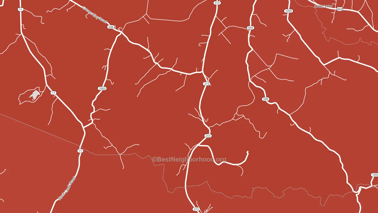 Levee, KY block-group political-lean map