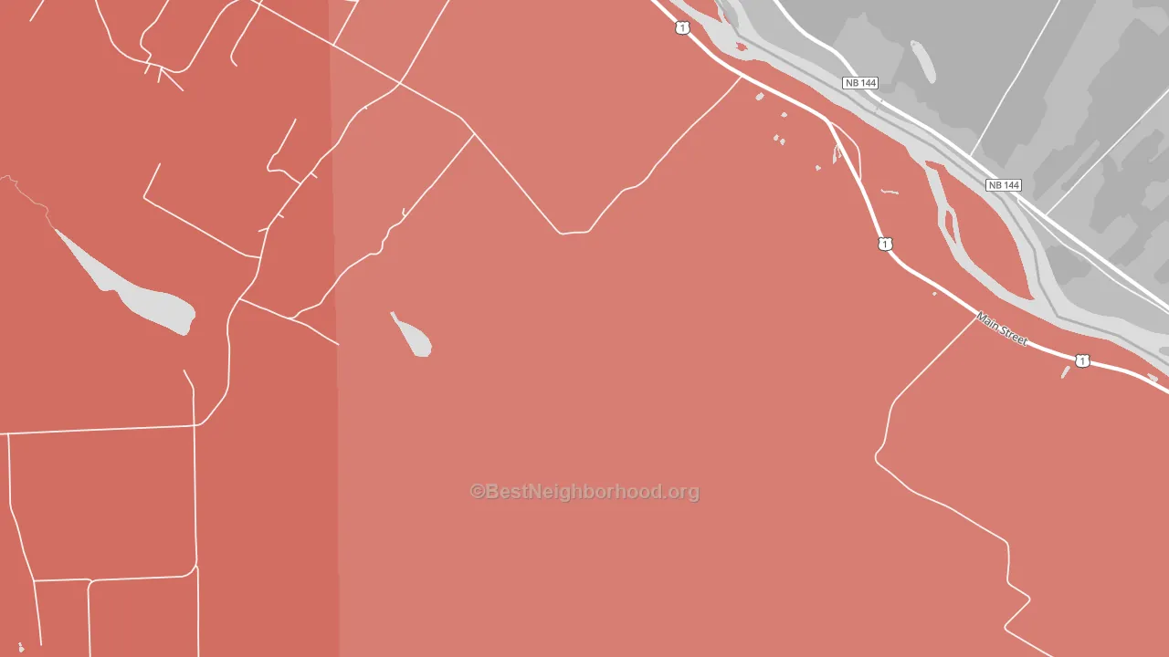 Lille, ME block-group political-lean map