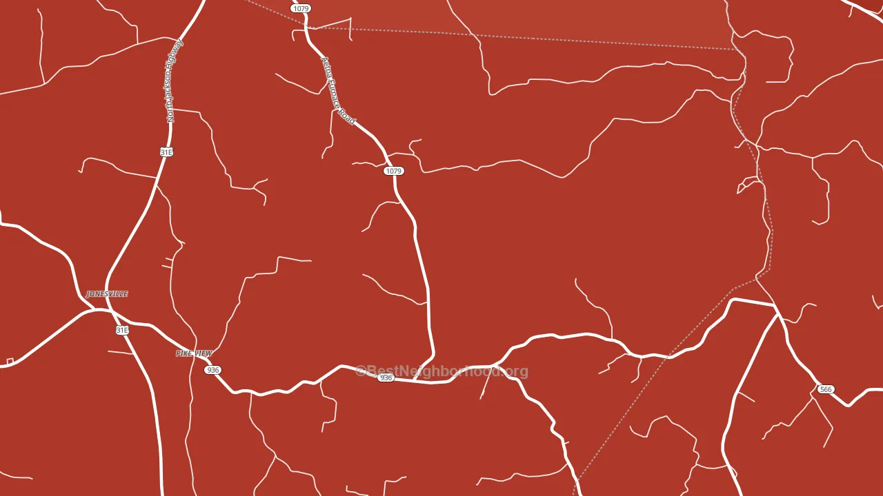 Linwood, KY block-group political-lean map