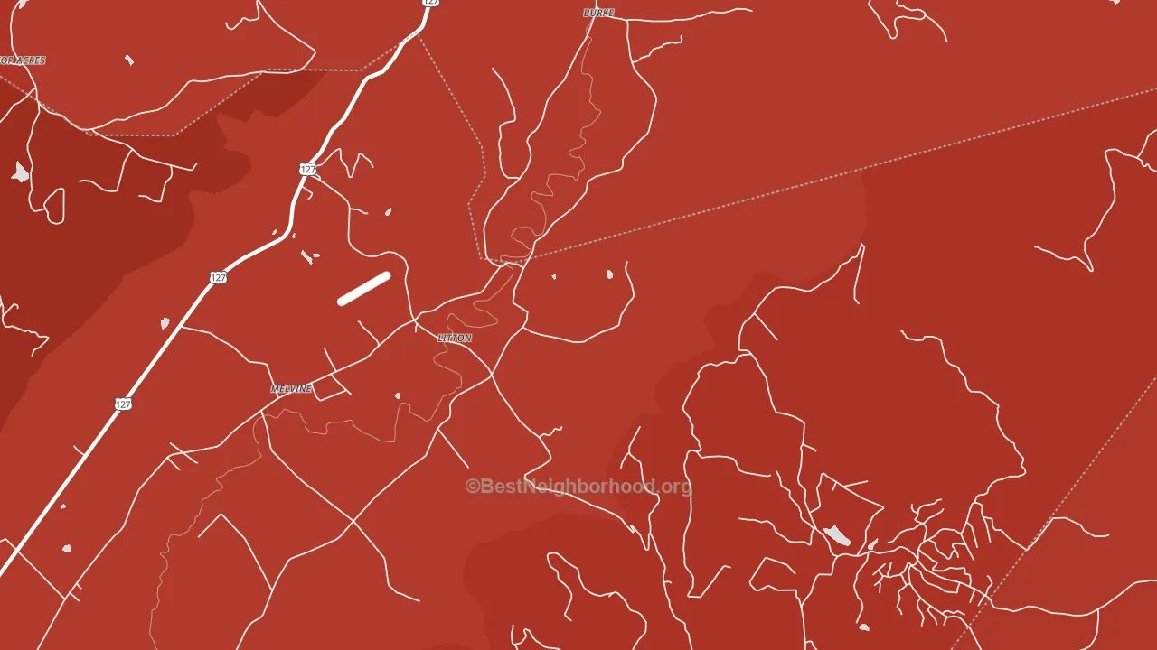 Litton, TN block-group political-lean map