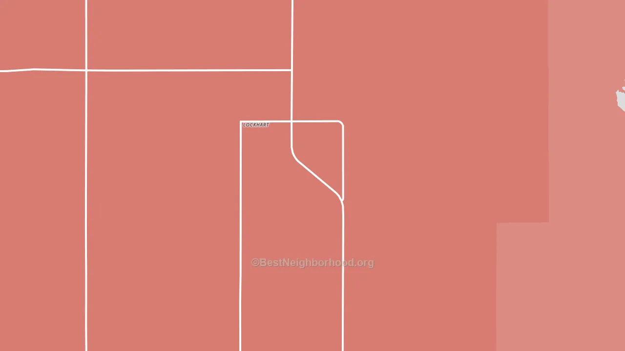 Lockhart, MN block-group political-lean map