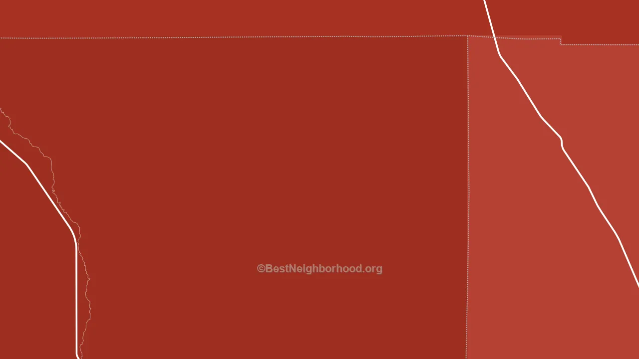 Lone Pine, ID block-group political-lean map