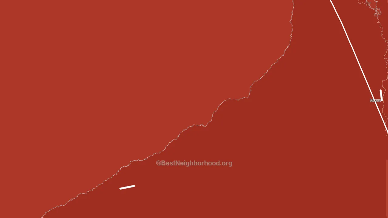 Lost River, ID block-group political-lean map