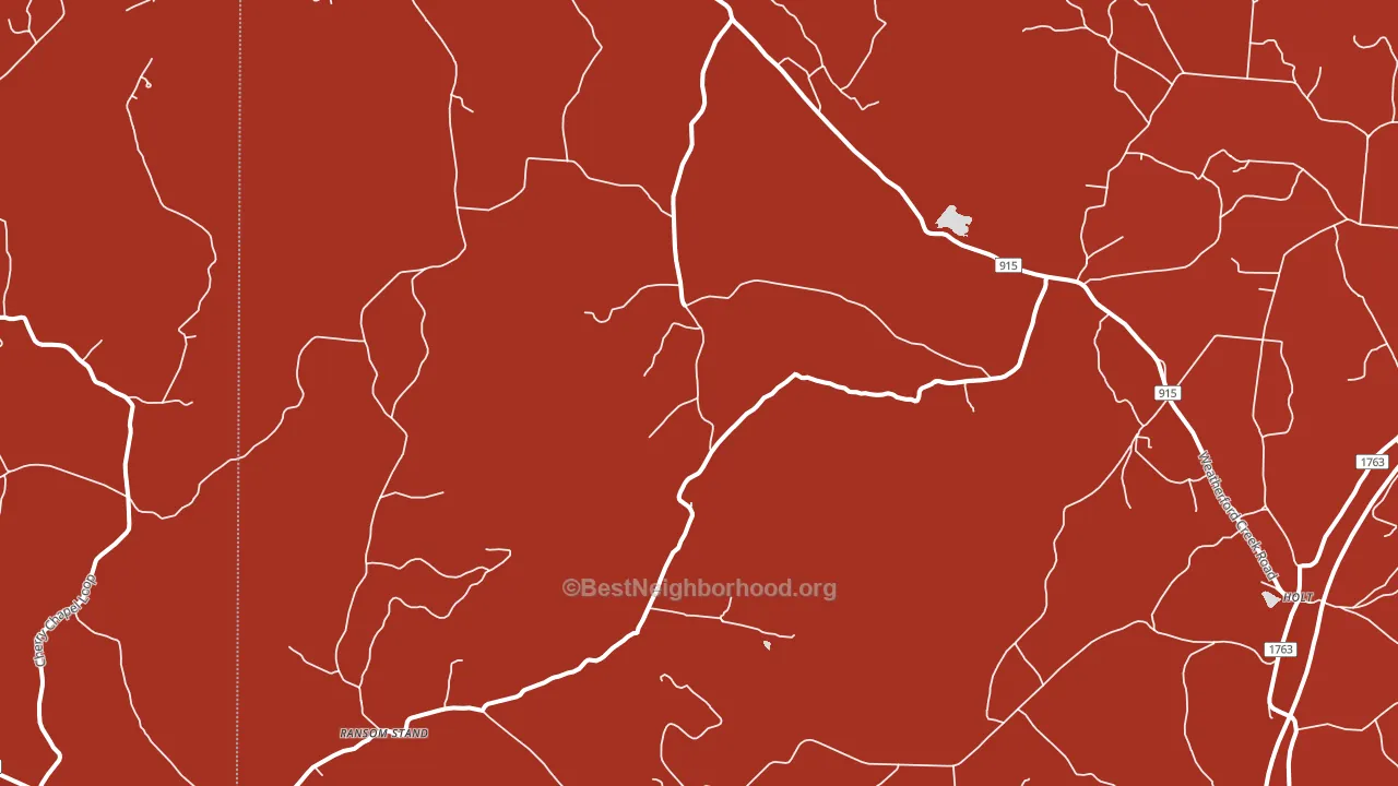 Lutts, TN block-group political-lean map